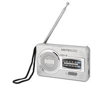 Radio Portátil, Radio de Transistor Am FM Operada por 2 Pilas AA (no Incluidas) Radios Pequeña con Conector para Auriculares para Regalos de Ancianos
