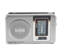 Radio Portátil, Radiogr De Transistor De Bolsillo, Radio Alimentada por Batería, Buena Recepción, Altavoces, Enchufe De Auriculares, Estéreo Claro, Duradero