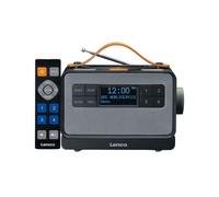Radio portátil recargable DAB+ FM Bluetooth, pantalla LCD de 2.75"