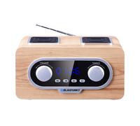 Radio portátil retro Radioplayer FM MP3 USB AUX con puerto USB de Blaupunkt