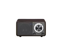 Radio Portátil - SANGEAN - MINI GENUINO (WR-7) - Bluetooth - FM - Carcasa de Madera Rojo Cereza