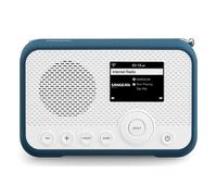 Radio portátil Sangean WFR-39 DAB+ FM Internet Bluetooth Spotify Azul Blanco