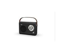 Radio portátil Silva Schneider 1966BT FM Bluetooth 30 W Negro