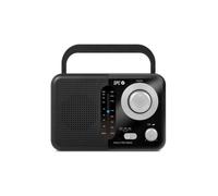 SPC Valdi Radio Portátil Analógica Negro