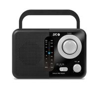 Radio Portátil SPC Valdi/ Negra