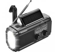 Radio portátil Sunstech RPE25 multifunción AM/FM linterna LED power bank