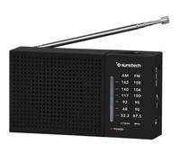 Radio Portátil Sunstech RPS412/ Negra