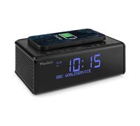 Radio reloj Audizio Cuneo Bluetooth DAB+ FM con carga inalámbrica Qi