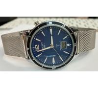 Reloj de hombre Slim Master Time Radio Advanced Series Slim MTGS-10557-22M, acero inoxidable