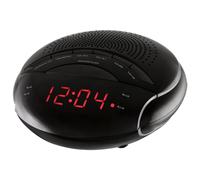 Radio reloj despertador nevir nvr - 335dd negro sintonizador am - fm