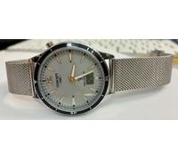 Reloj de hombre Slim Master Time Radio Advanced Series Slim MTGS-10557-22M, acero inoxidable