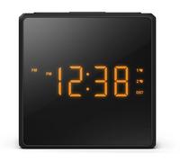 Philips TAR4500 Radio Reloj FM con Alarma Doble y Puerto de Carga USB-C