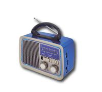 Radio sami ac/dc vintage 3 bandas az bluetooth - usb - micro - recarga