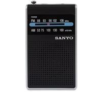 Radio SANYO Bolsillo KS140. FM/Am. Entrada para Auriculares. Diseño Compacto.
