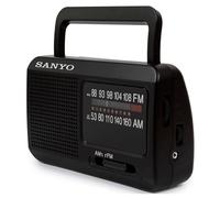 Radio Sanyo KS-135 Am/FM con Doble Alimentación AC/DC.