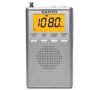 Radio Sanyo KS134 Am/FM - De Bolsillo Digital con Pantalla LCD. Am/FM Digital | Pantalla LCD retroiluminada | Escaneo automático | Función de sueño | Memoria de emisoras