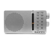 Radio Sanyo KS147 Transistor Am/FM. (Plateado)
