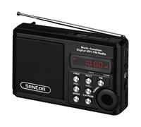 Radio Sencor SRD 215 B Analógica FM Negro 2 W
