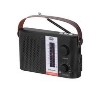 Radio Solar Portátil Bluetooth Trevi RA 7F25 BT USB MicroSD AM/FM/SO Negro 1200mAh