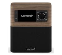 Radio Sonoro STREAM Nogal/Negro Internet DAB+ FM Bluetooth 2,4" IPX7 Wi-Fi