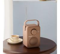 RADIO SPEAKER STUDIO - Radio Portátil AM/FM 5W Con Altavoz Integrado Moca