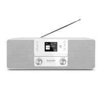 TechniSat DIGITRADIO 370 CD BT Radio Reproductor de CD DAB+, FM CD blanco