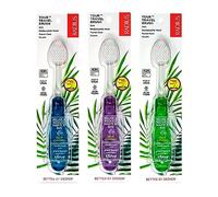 Radio Tour Travel cepillo de dientes, suave, paquete de 3