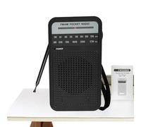 Radio Transistor Funciona con Pilas, Electrónica a Pilas con Altavoz Inalámbrico y Sintonizador para Acampar Relajante, Hogar, Playa, Escuela, Trabajo, Gimnasio, Viajes