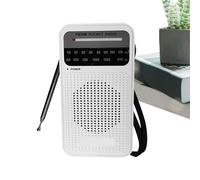 Radio Transistor Funciona con Pilas | Radio FM Portátil | Electrónica Portátil con Altavoz Inalámbrico para Viajes Hogar Trabajo Exteriores Gimnasio Playa Unisex