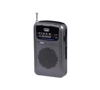 Radio Trevi RA 710 portátil analógica AM FM volumen giratorio gris