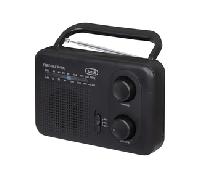 Trevi 0RA7F6400 radio Portátil Analógica Negro
