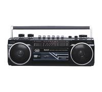 Radio Trevi RR50100, Bluetooth, Color Negro, Función Despertador