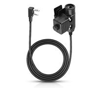 Radio ¡U94 PTT Adaptador Móvil 2 Pin 7.0mm Plug Push to Talk para Ken-Wood, Bao-Feng