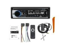 Radio Universal for Coche de 1 DIN con Reproductor MP3, Dab/FM/BT/AUX/USB/TF/Cargador teléfono móvil, Luces 7 Colores, JSD520(520DAB-SWC-32G)