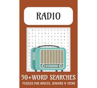 Radio Word Search Puzzle Book: Radio-Themed Word Search Puzzle Book for Adults & Teens | 50+ Fun Puzzles About Broadcasting, Music, DJs & More | Large ... for Radio Lovers, Road Trips & Relaxation