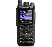 Radioddity GD-88 DMR Radio de Mano Analógica de 7 W, Radio VHF UHF de Doble Banda bidireccional, con GPS/APRS, Repetidor de Banda Cruzada, SFR, 3K contactos