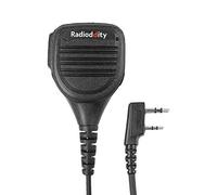 Radioddity RD-203 Waterproof Remote Speaker Mic for Radioddity GD77/GA2S/GA5S, BaoFeng DM-5R/RD-5R,UV-5R Series/GT-3 Series, TYT MD380 WouXun Yaesu Kenwood Walkie Talkie