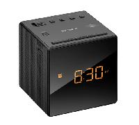 Radio/Reloj Despertador 0.1W AM/FM (Negro) - SONY