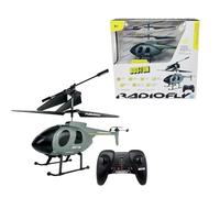 Radiofly - Boston Helicóptero RC 2,4 GHz 22 cm, 6 Funciones, fijación, despegue/Aterrizaje asistidos, Tiempo de Vuelo 10 Minutos