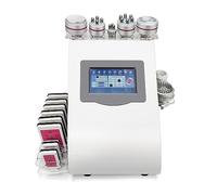 Radiofrecuencia Facial Corporal Dispositivo de contorno corporal, máquina quemadora de grasa, masajeador de vacío de 40K, máquina de cavitación para lifting de piel ET909E - para reaf