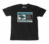Radiohead Camiseta de manga corta Carbon Patch Unisex Black L