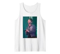Radiohead Live Thom Yorke Kid A por Andy Willsher Camiseta sin Mangas