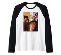 Radiohead Thom Yorke Kid A Band de AJ Barratt Camiseta Manga Raglan