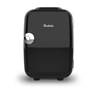 Radiola RAMF4B Mini Nevera Portátil 4l Funcionamiento 12v-220v Función Frío/Calor Vintage Negra