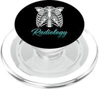 Radiología Costilla Esqueleto X-Ray Tech Medical Professional PopSockets PopGrip para MagSafe