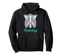 Radiología Costilla Esqueleto X-Ray Tech Medical Professional Sudadera con Capucha