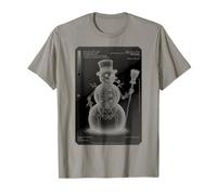 Radiología Enfermera Radiólogo Divertido Navidad Rayos X Muñeco de Nieve Camiseta