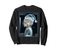 Radiología Enfermera radiólogo Divertido Navidad Xray Sudadera