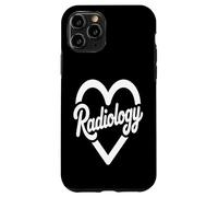 Radiología Logo Corazón Tecnólogo Radiológico Carcasa para iPhone 11 Pro