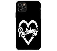 Radiología Logo Corazón Tecnólogo Radiológico Carcasa para iPhone 11 Pro MAX